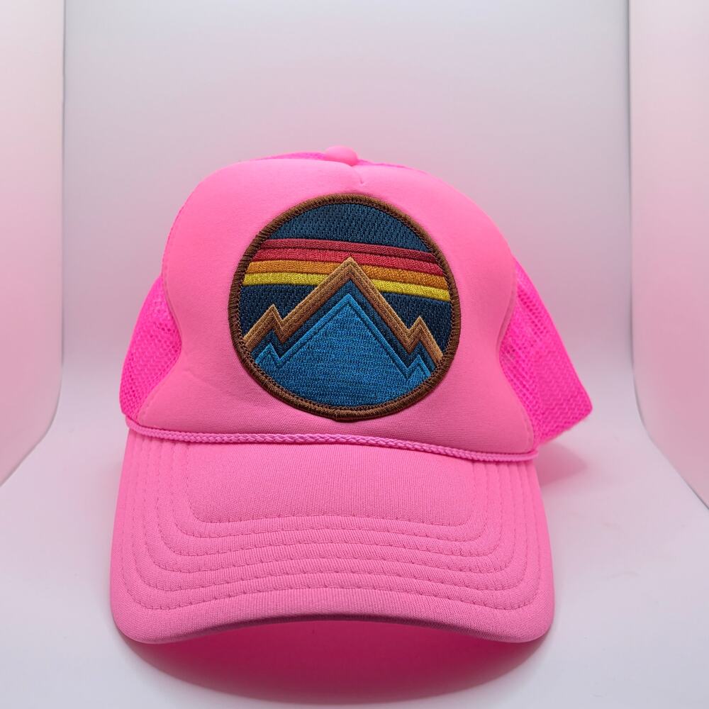 Aviator Nation Pink Trucker Hat